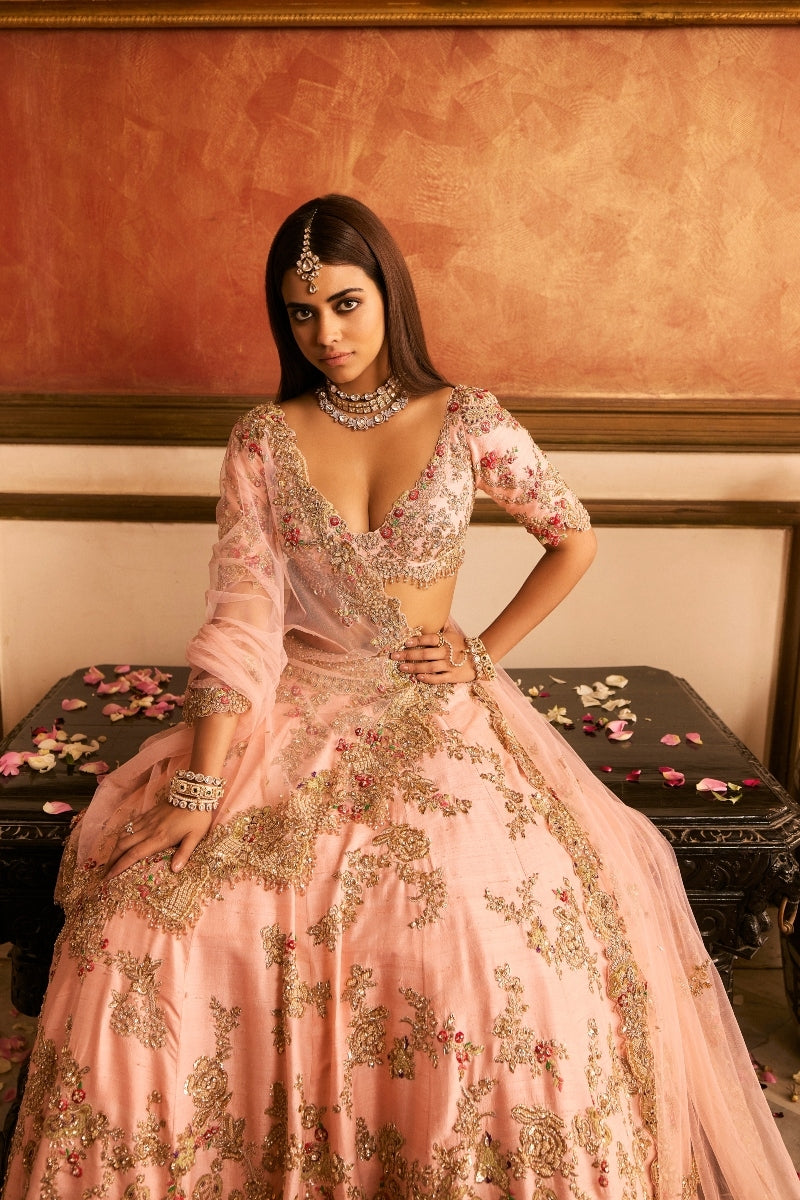 "Atalia" Bridal Lehenga set