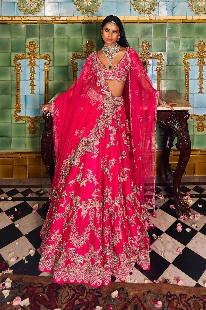 "Shahira" bridal lehenga