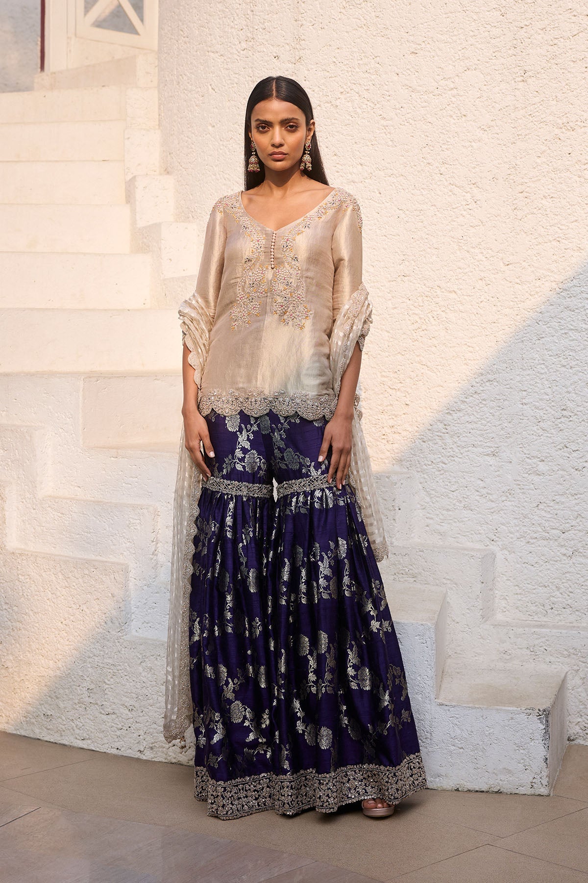 Zephira Kurta Sharara Set