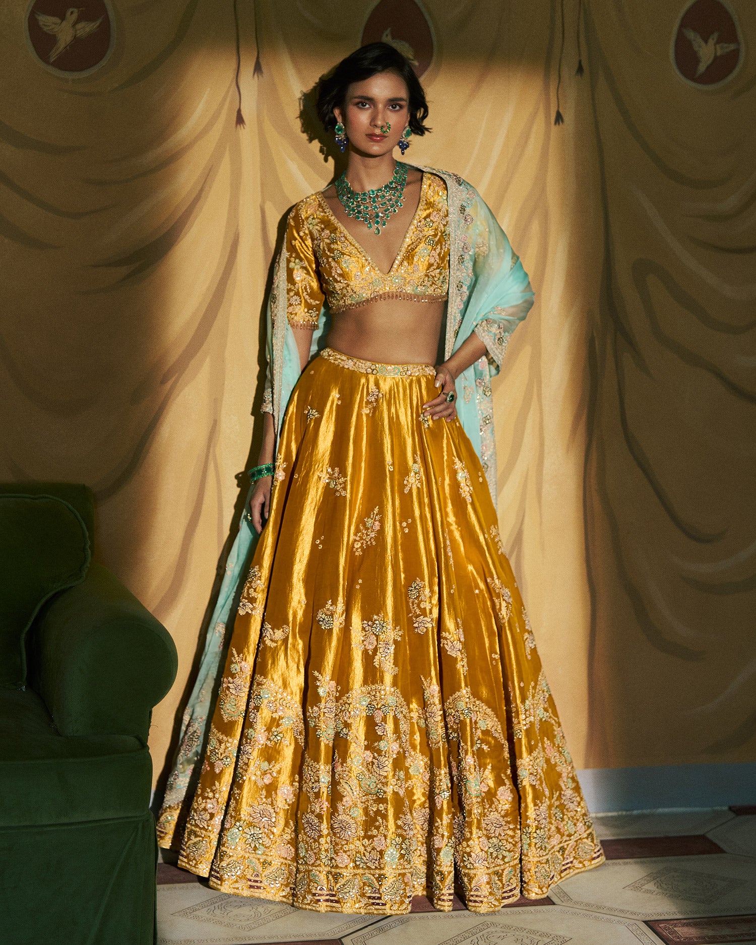 Timeless Gold Lehenga