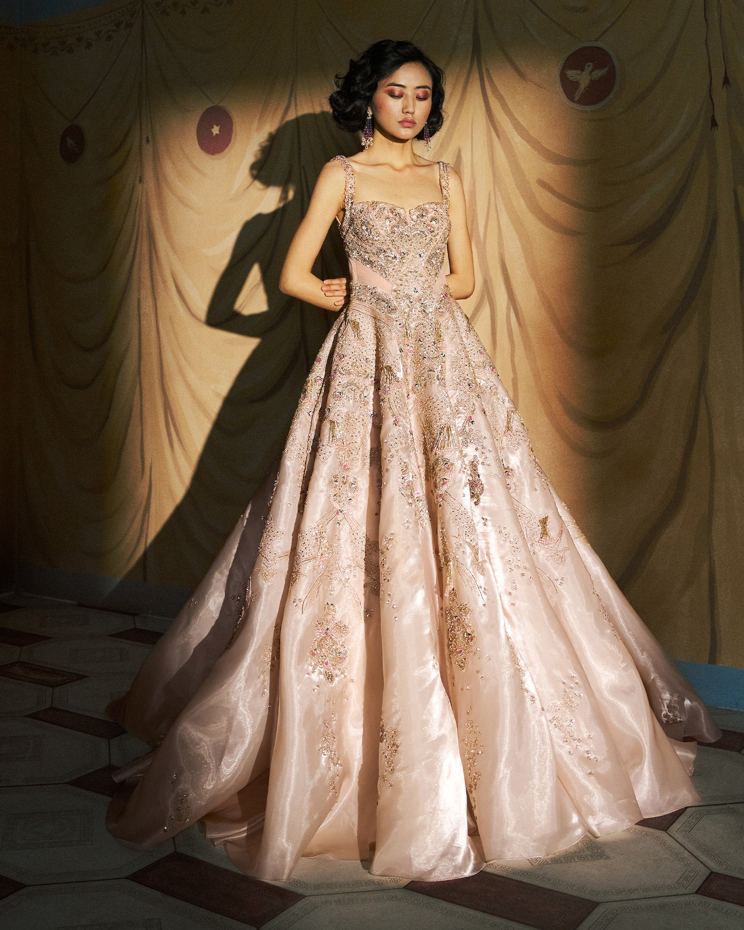 DollyJ Studio Gold Soleil Gown L / Gold DollyJ Studio Gold Soleil Gown L / Gold