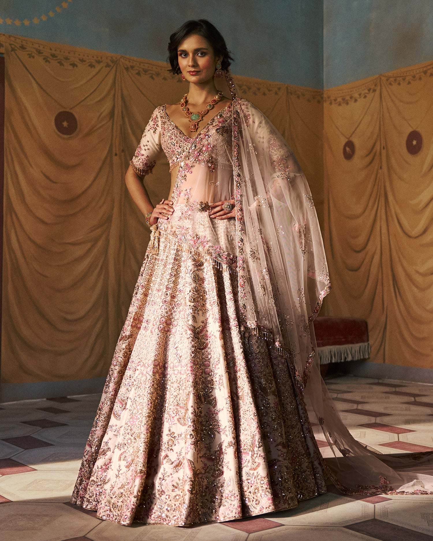 Éclaira Bridal Lehenga