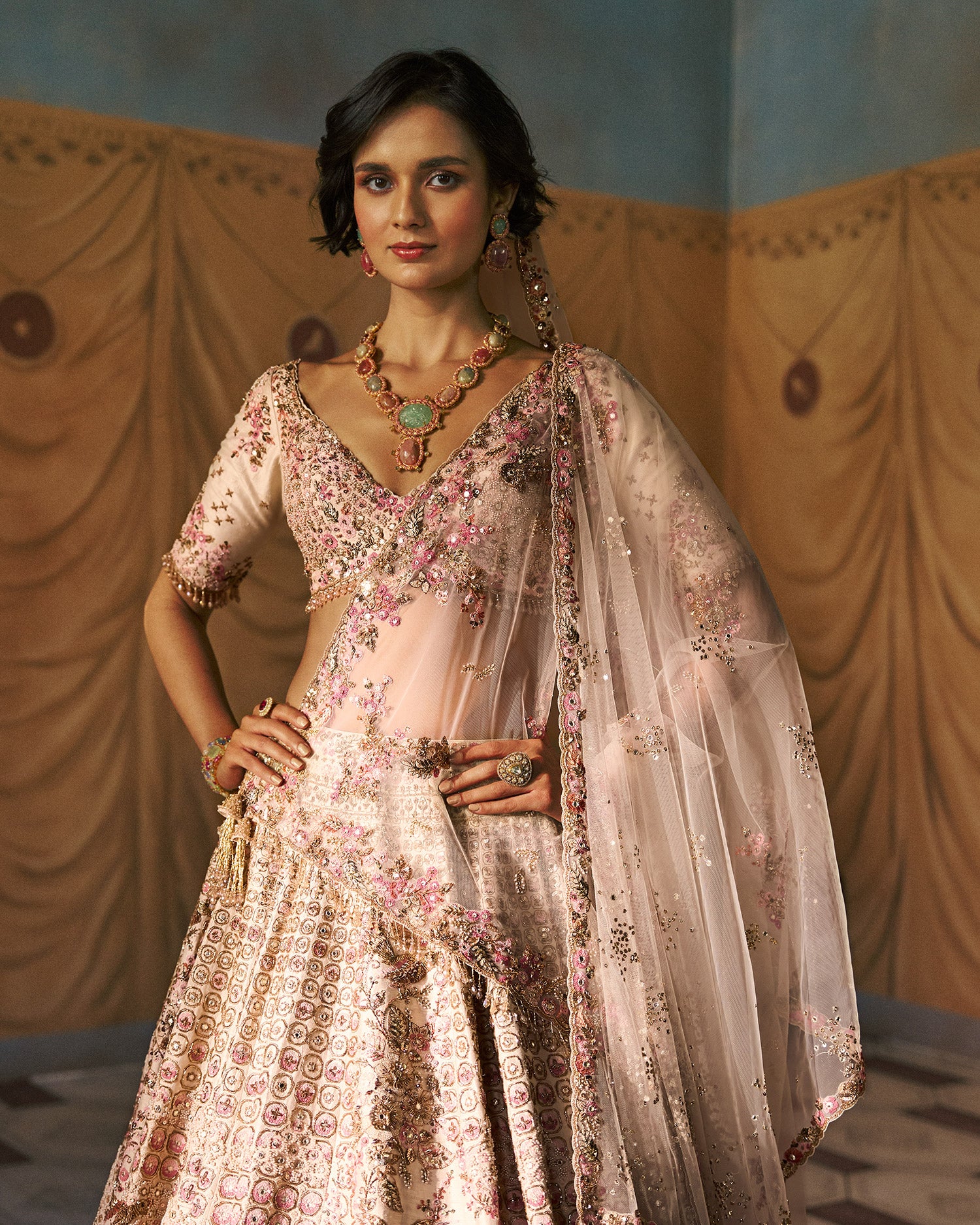 Éclaira Bridal Lehenga
