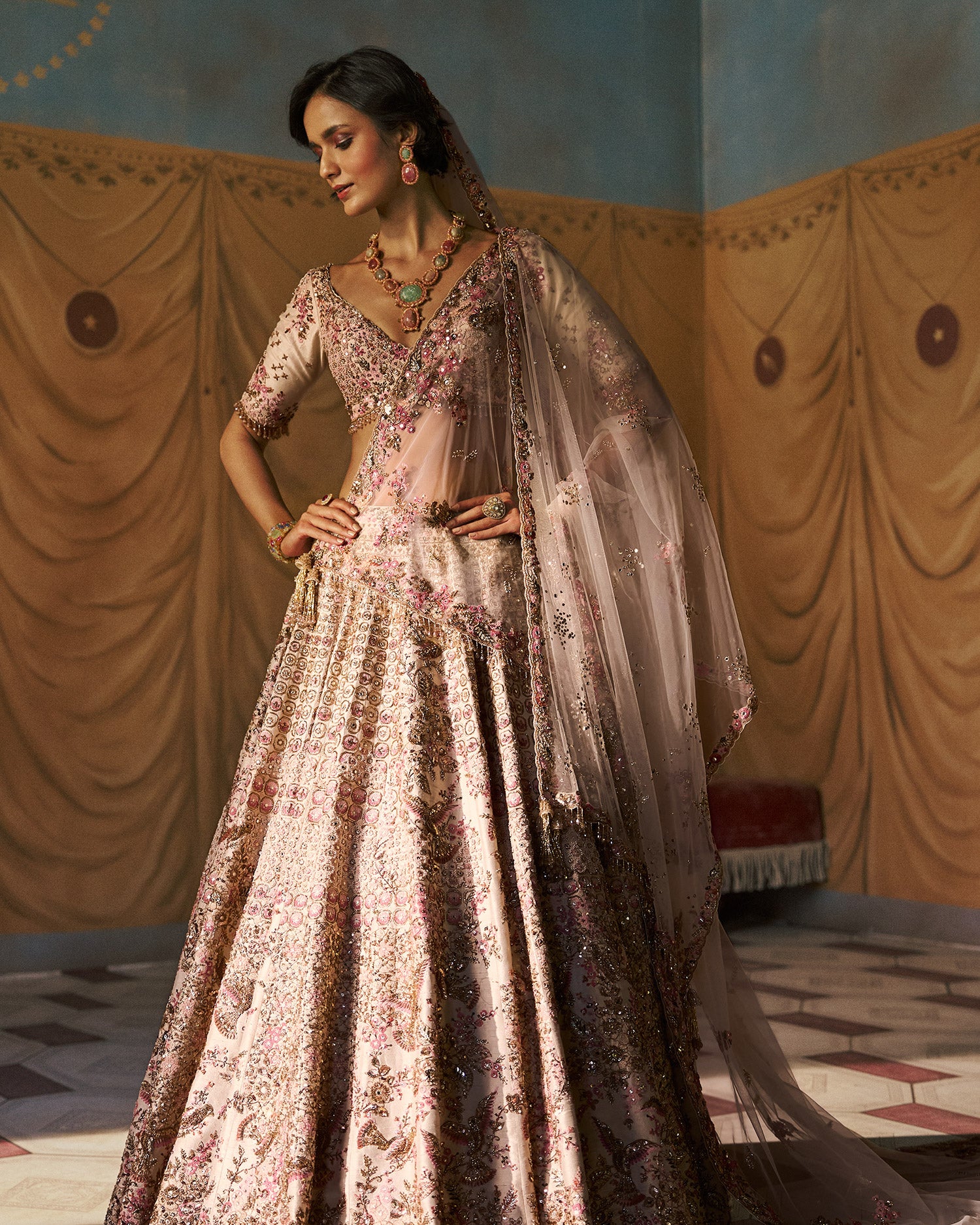Éclaira Bridal Lehenga