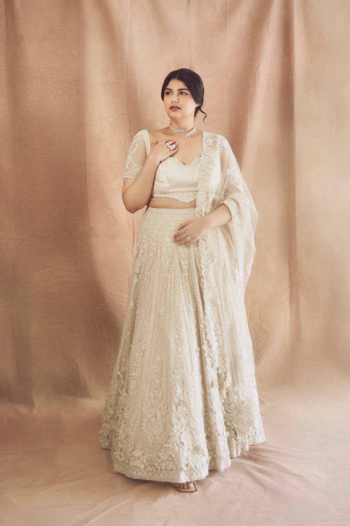 Anshula Kapoor In Alabloom Cocktail Lehenga
