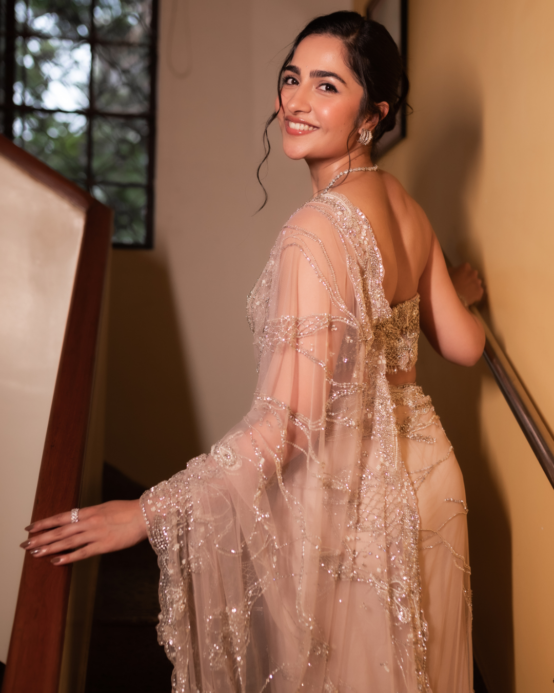RUKMINI in Moonlit Whisper Saree