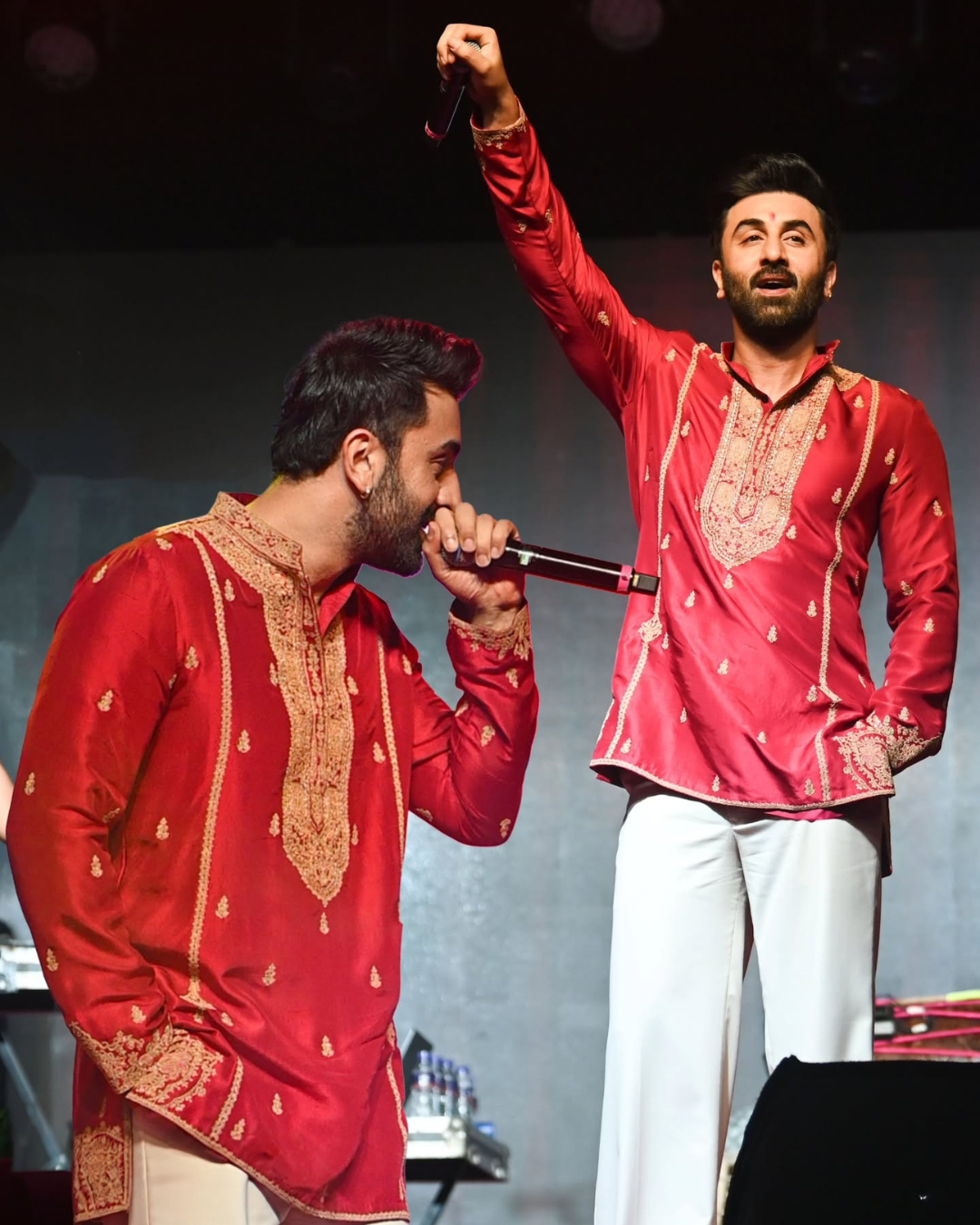 Ranbir Kapoor in Abeer Kashidakari Kurta Set