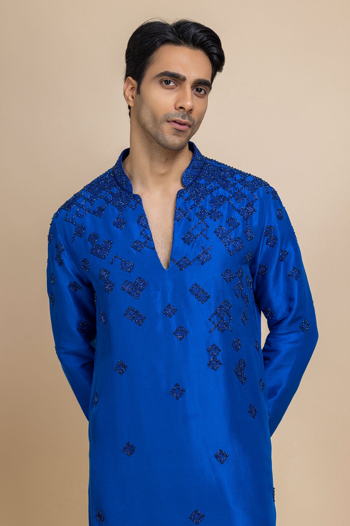 Blue Monarch Kurta & Pant Set