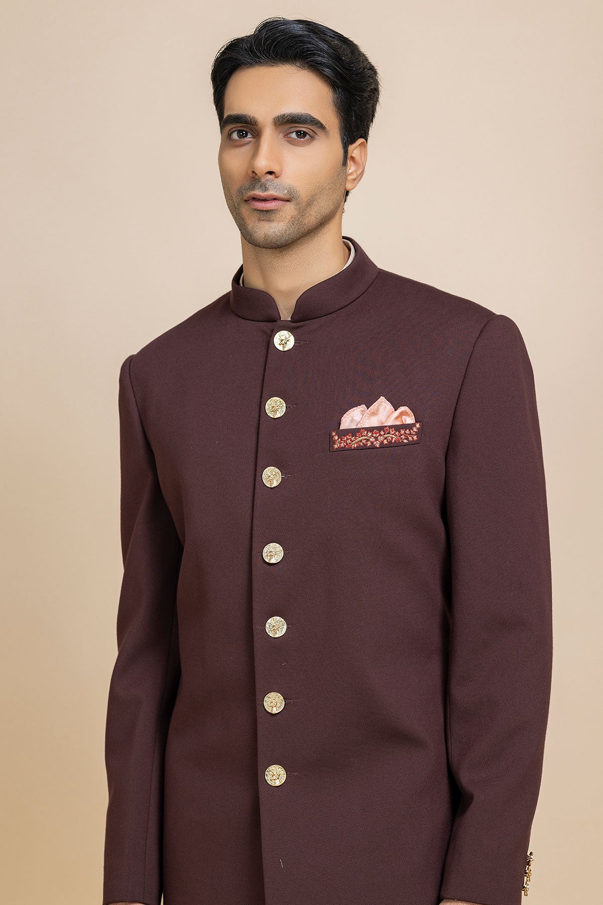 Auburn Regal Achkan