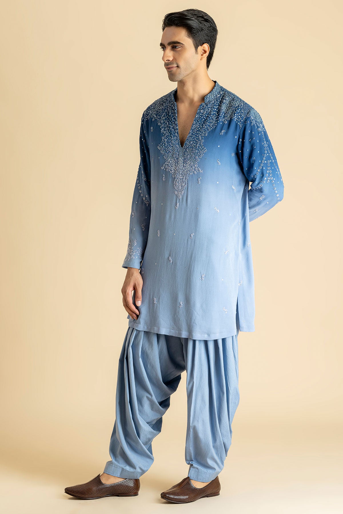 Ink & Ice Kurta-Salwar Set