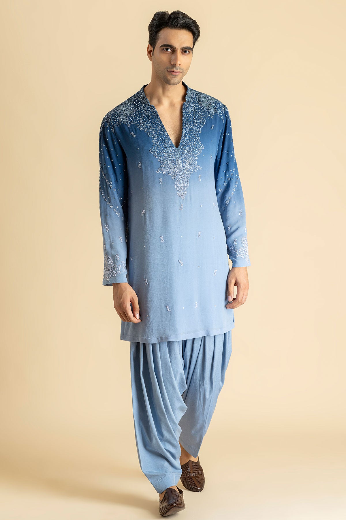 Ink & Ice Kurta-Salwar Set