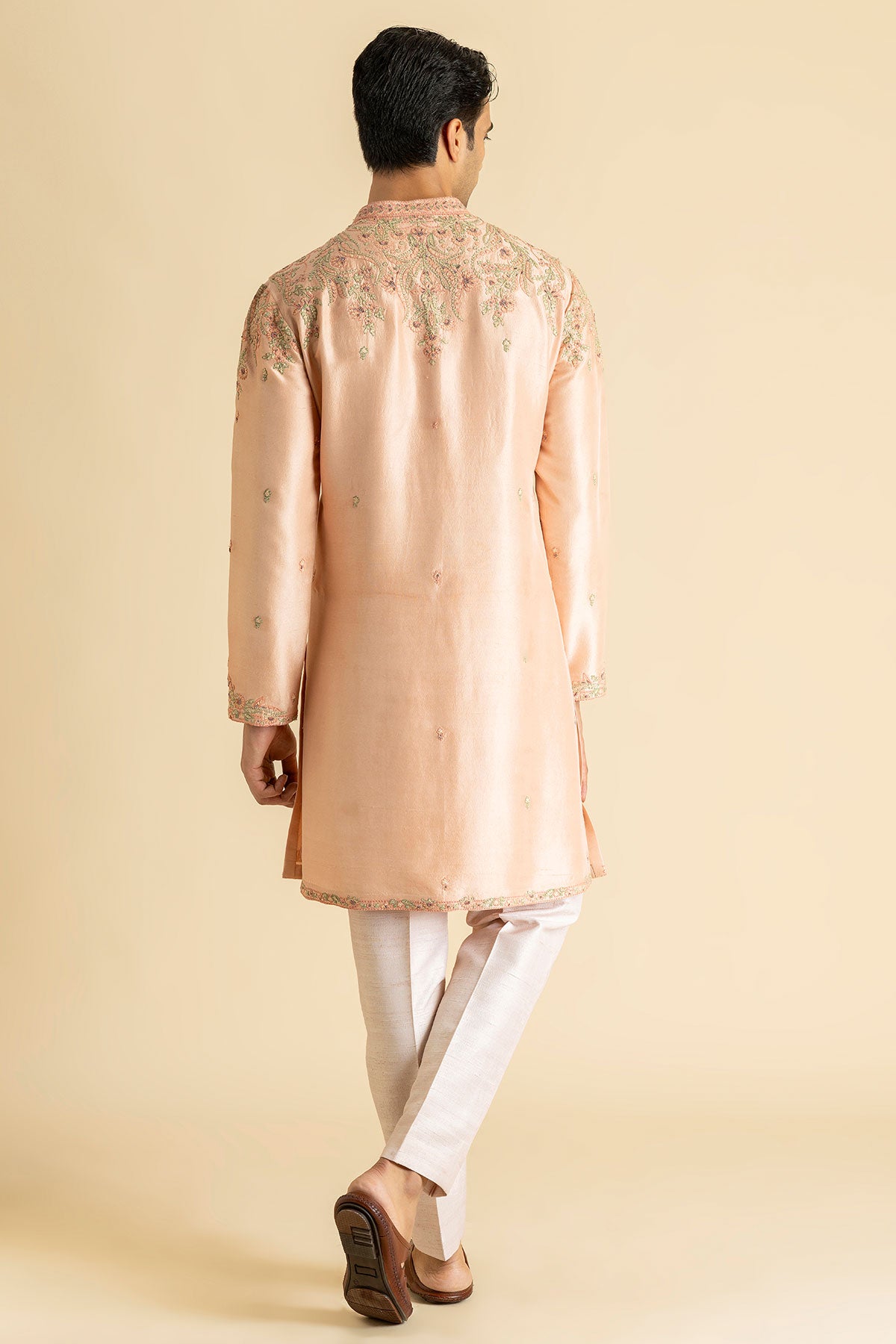Peach Haze Kurta & Pant set