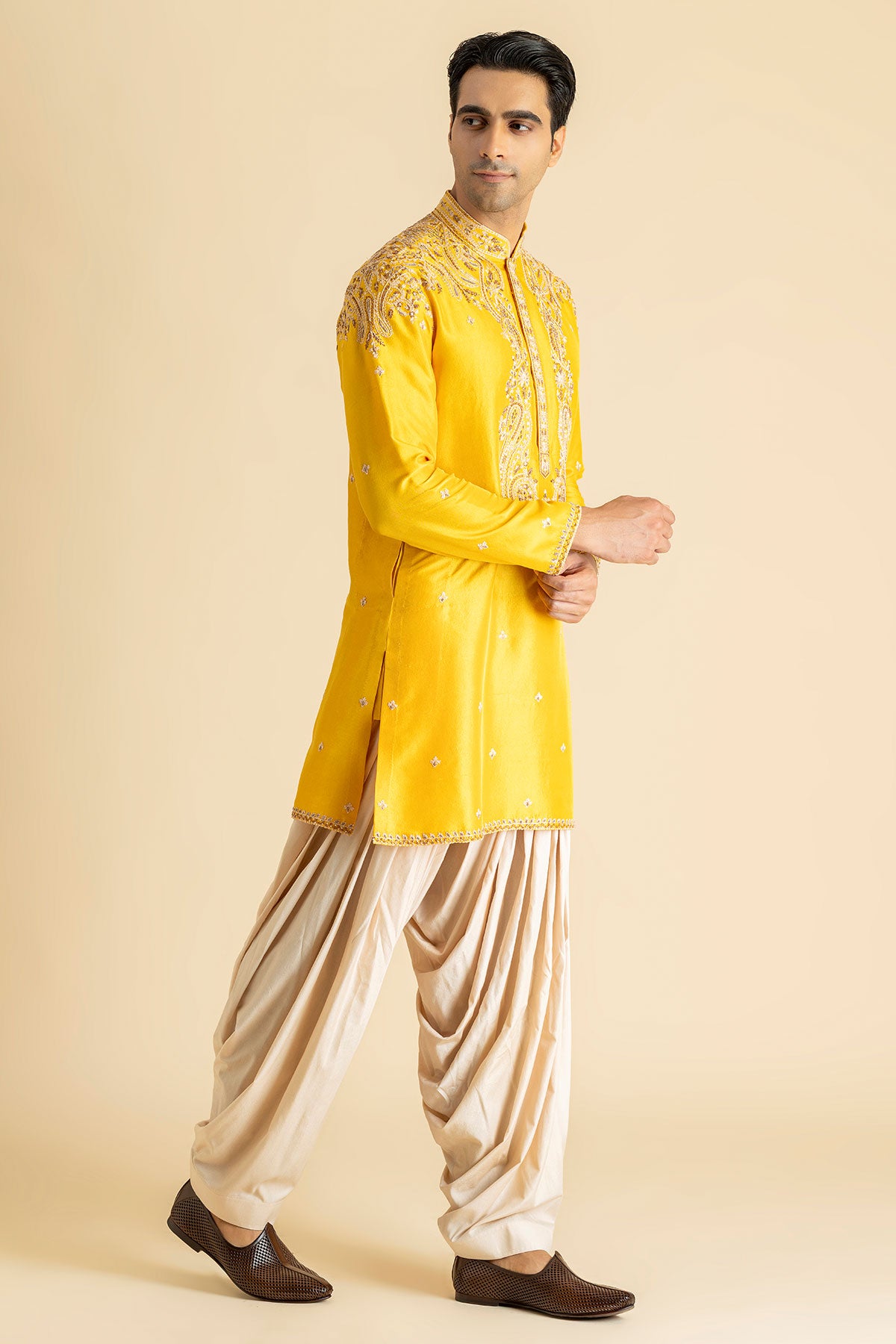 Desert Marigold Kurta & Salwar Set