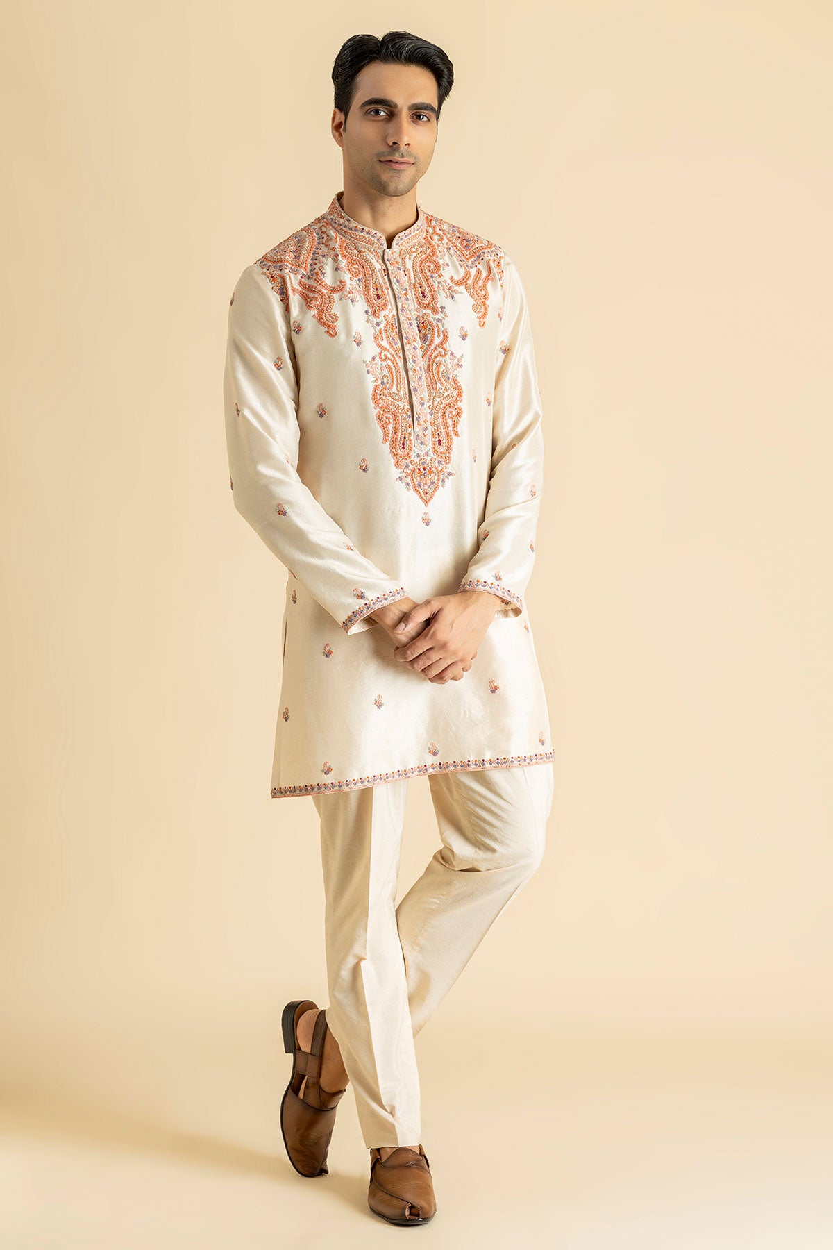 Sunkissed Ivory Kurta set