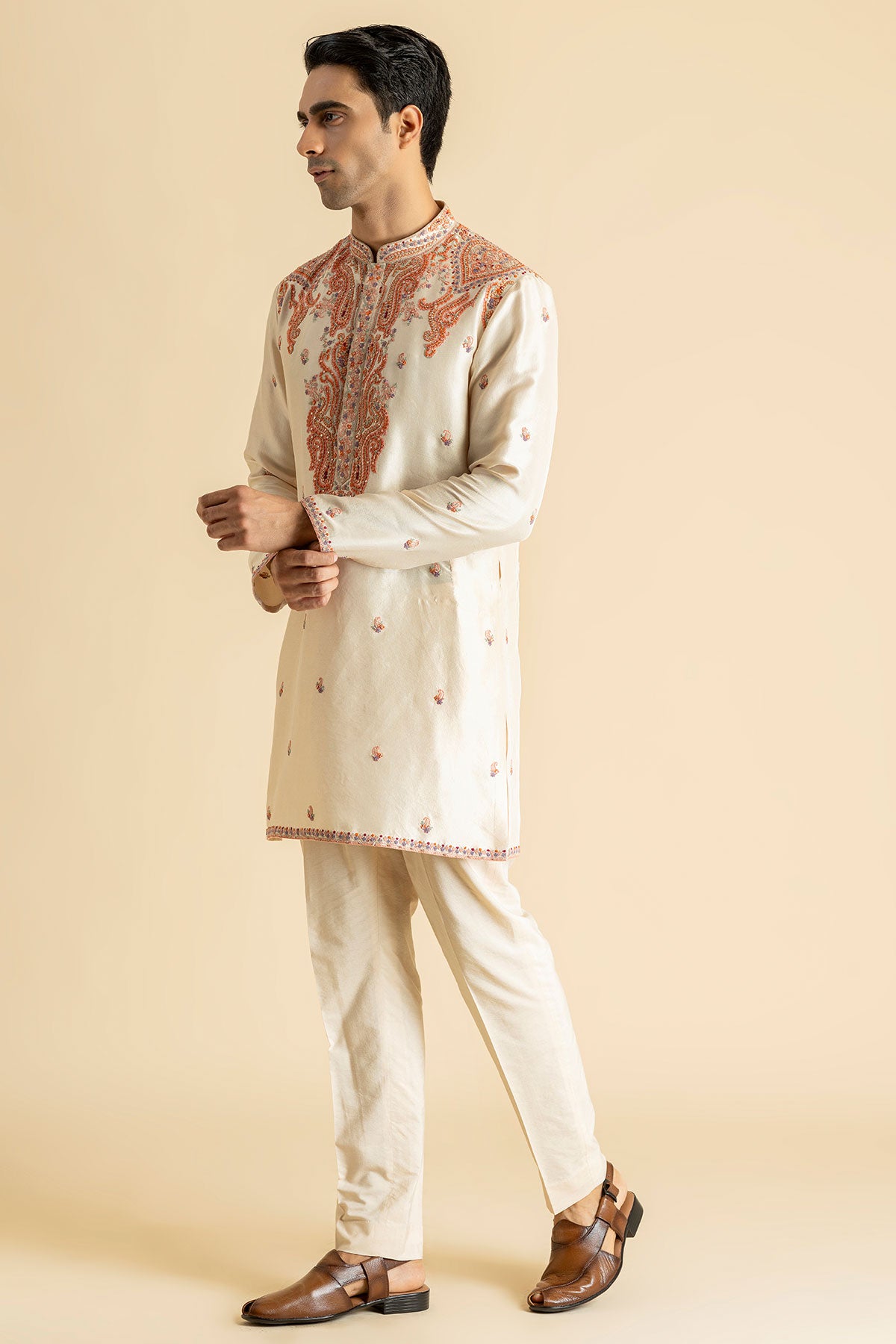 Sunkissed Ivory Kurta set