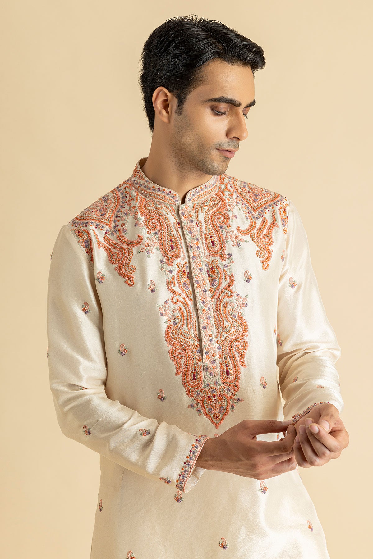 Sunkissed Ivory Kurta set