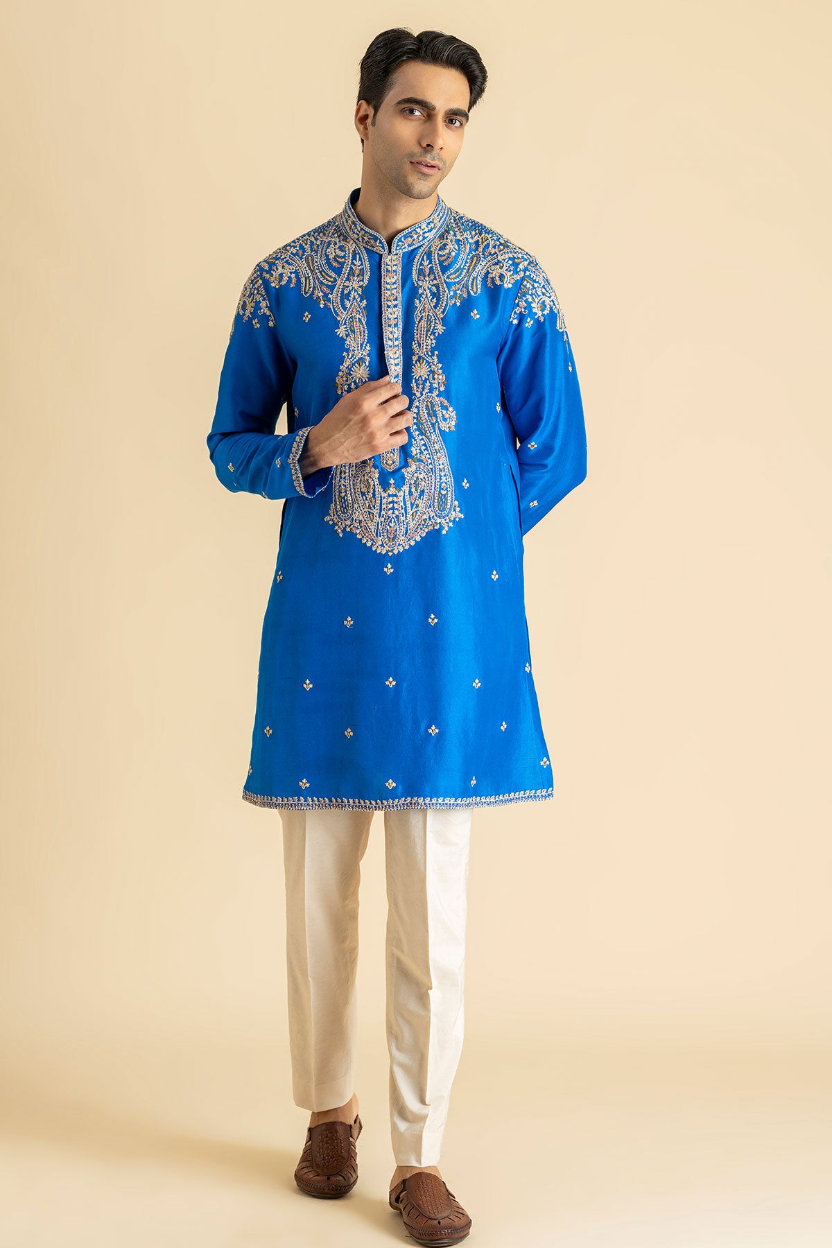 Azure Kurta Set
