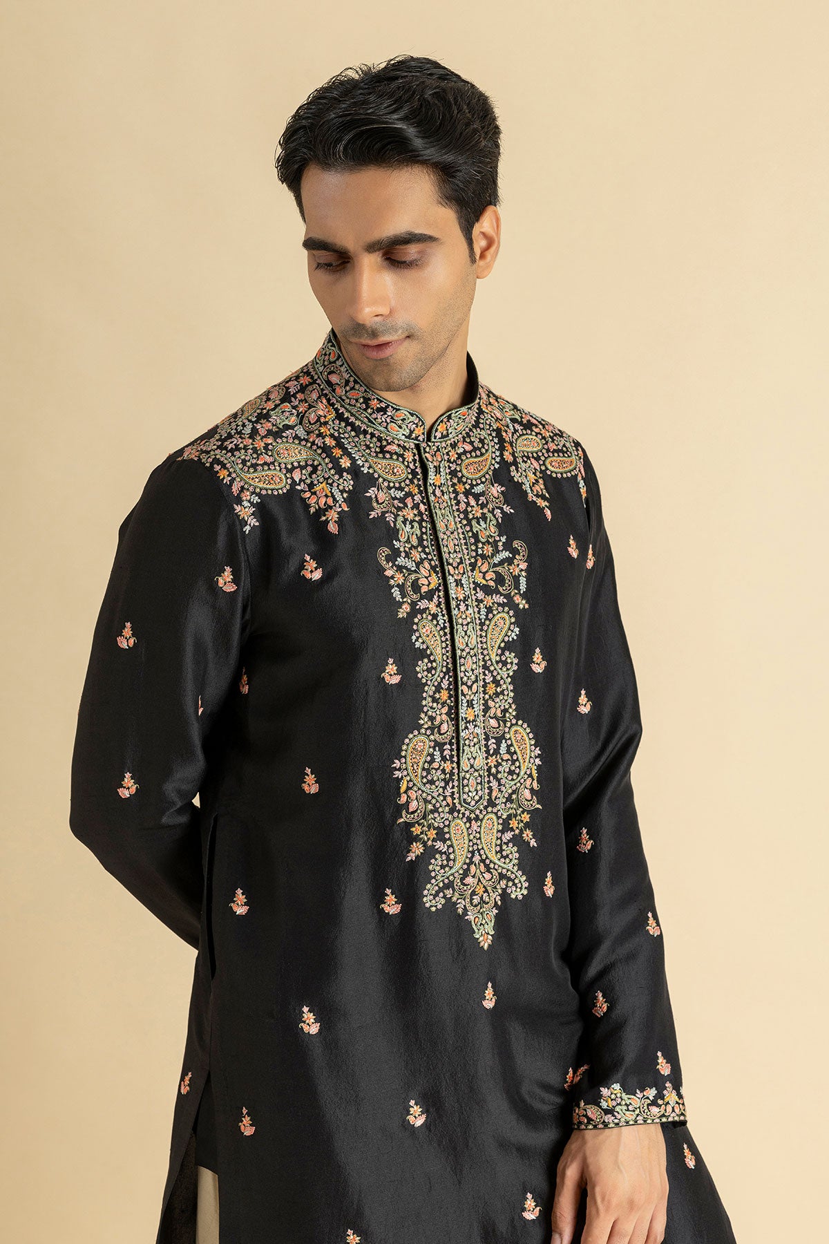 Smokewood Kurta & Churidar Set