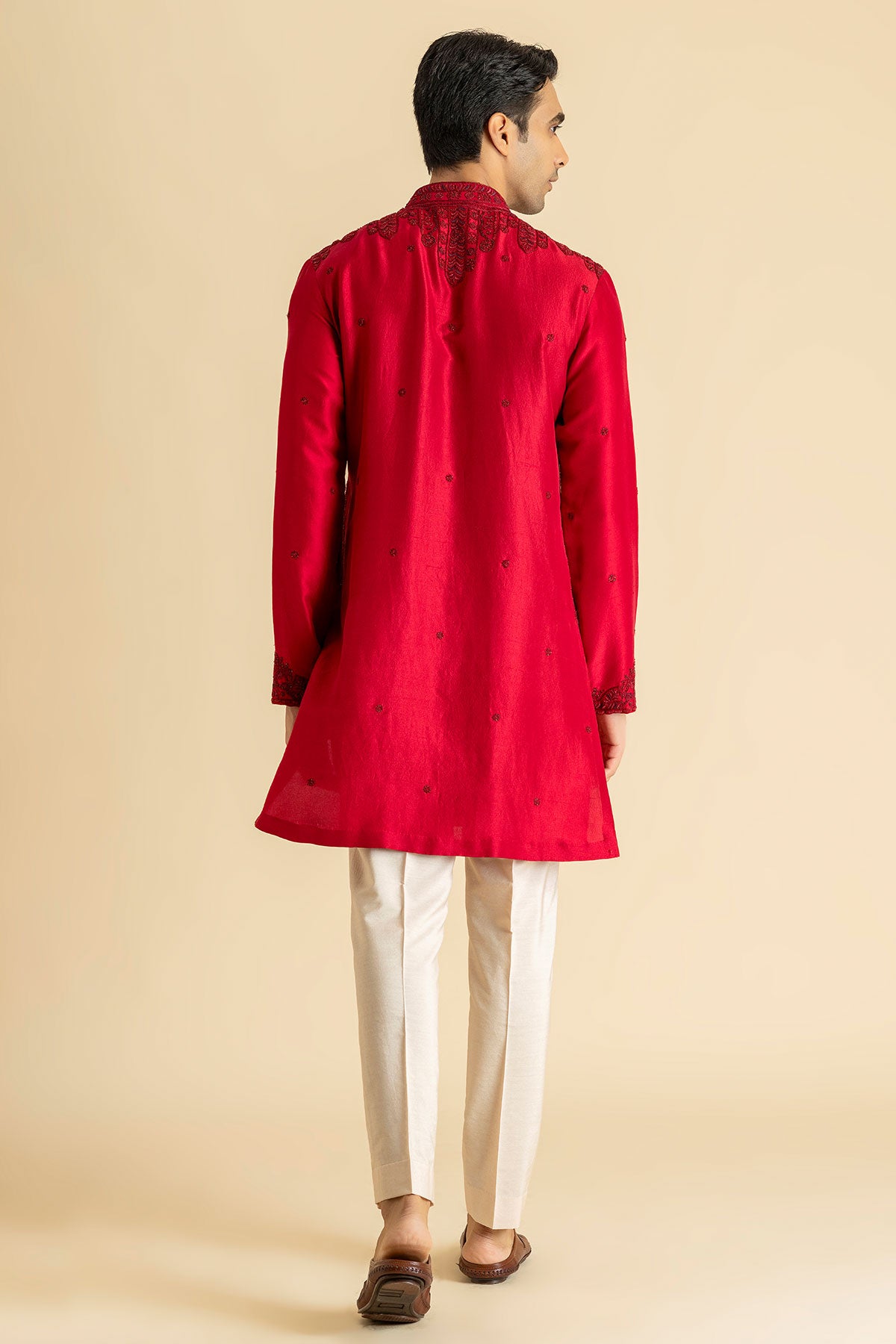 Scarlet Rhythm Kurta Set