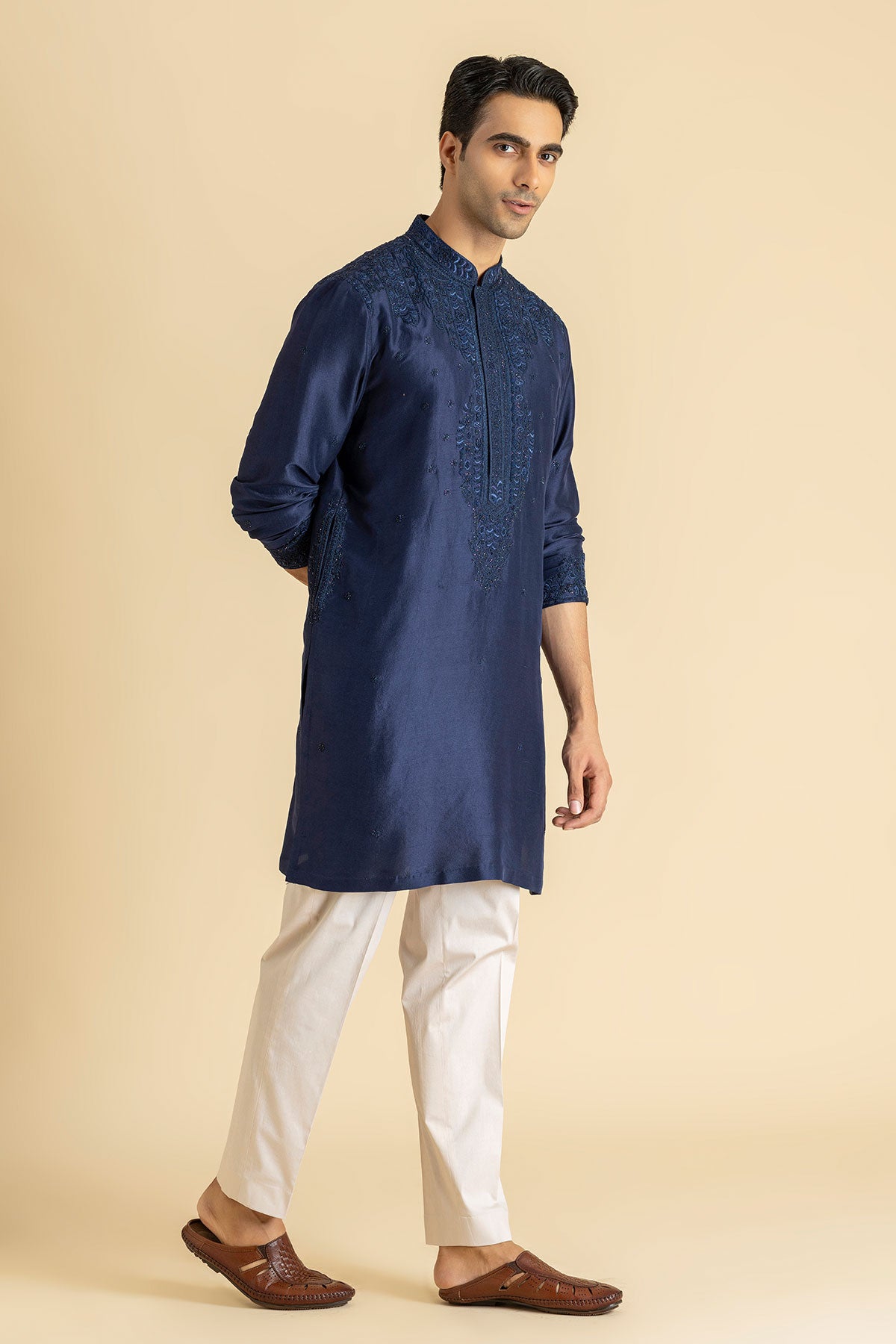 Noir Dune Kurta & Pant Set