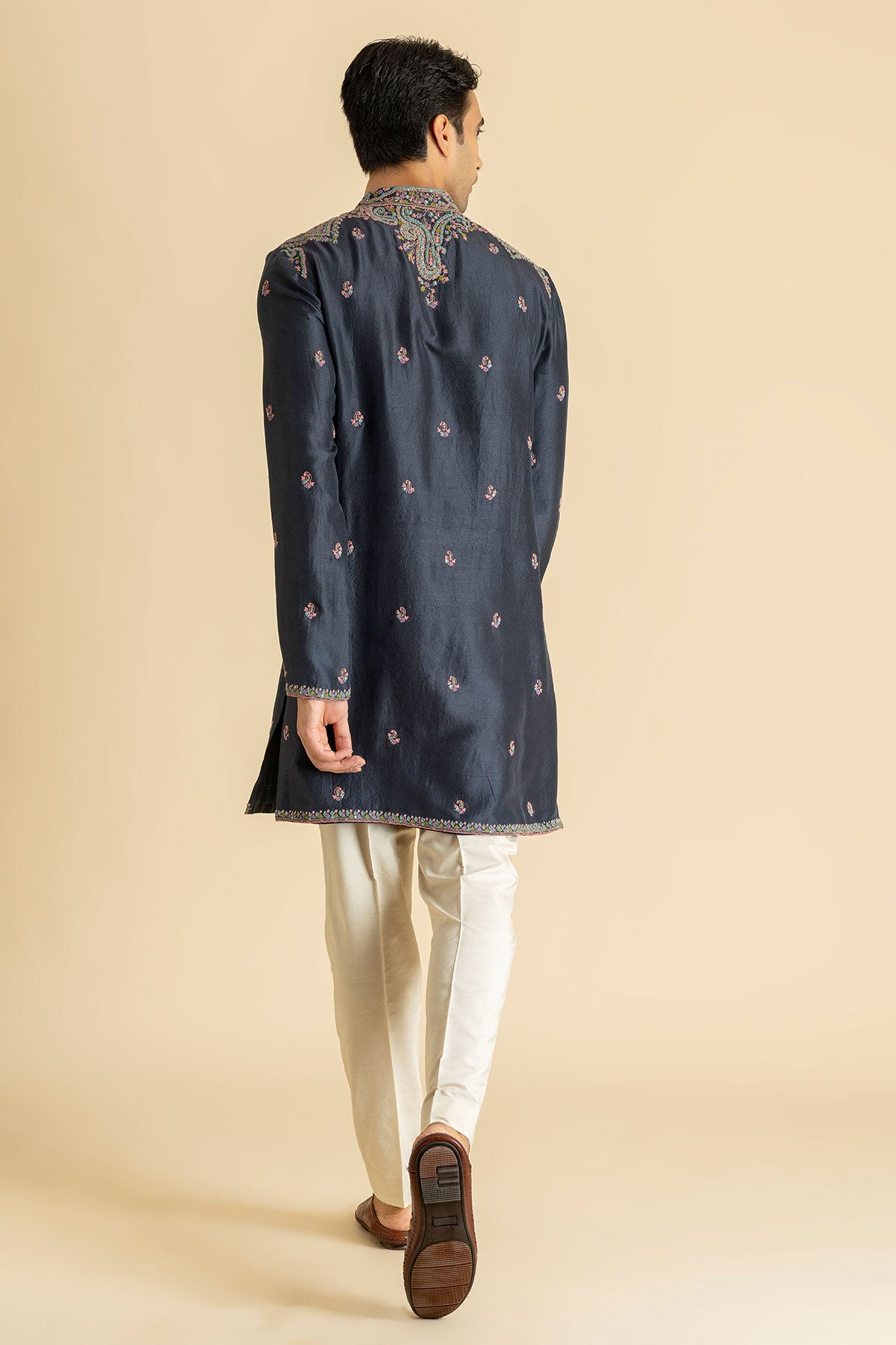 Frosted Indigo Kurta & Pant set