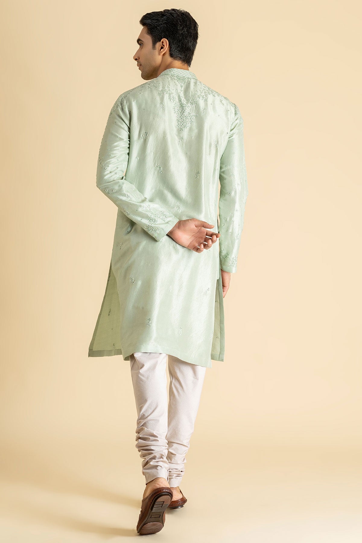 Frosted Mint Kurta Set