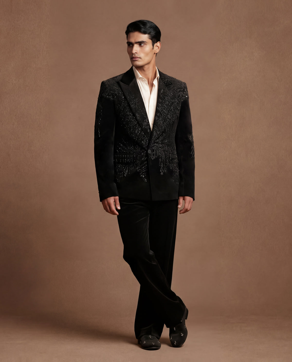 Grelvin Tuxedo, Shirt & Pant Set