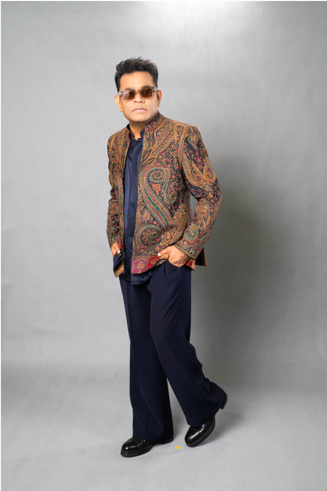 AR rahman in Safar Kashida Open Jacket Set