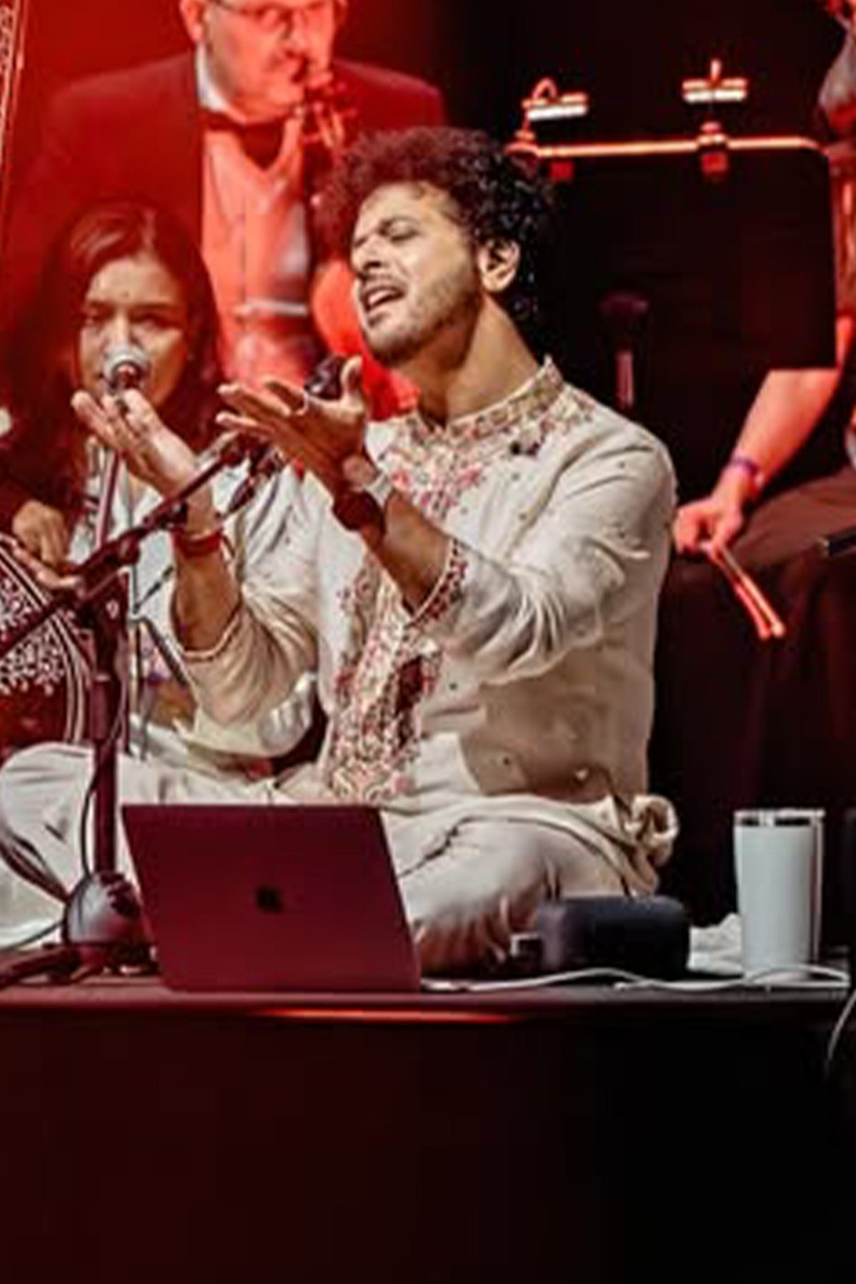 Mahesh kale In The Elias Ivory Kurta Set