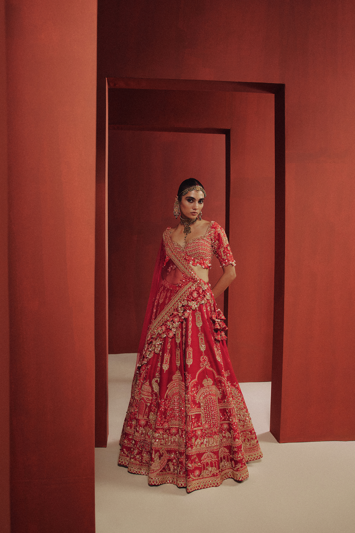 Ember Bloom Bridal Lehenga