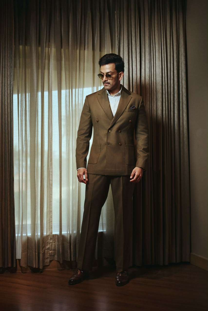 Prithviraj Sukumaran in Verdant Classic Suit