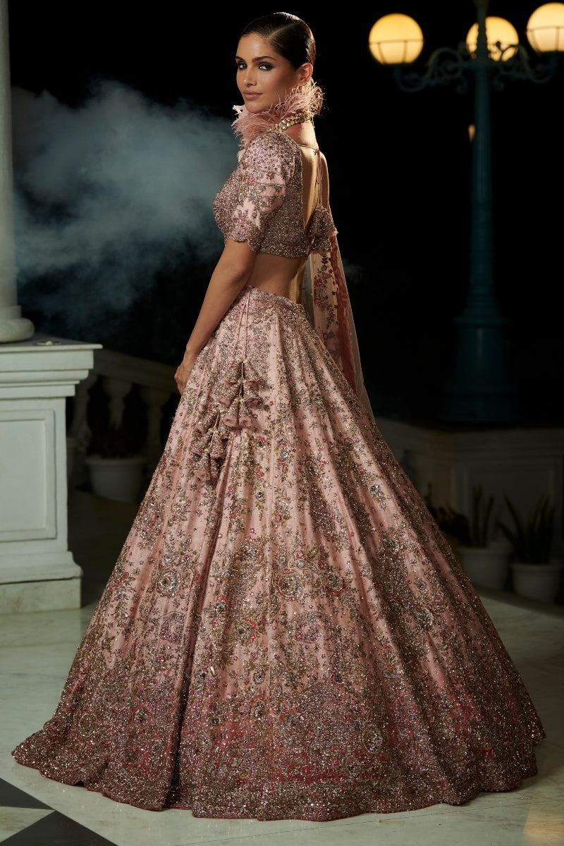 Ombre shop bridal lehenga