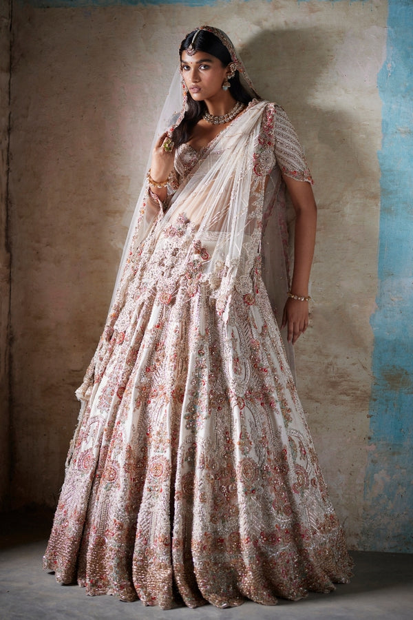 Exclusive Designer Wedding Wear Lehenga Choli for 2024 - Aazuri