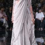 "Rhea" Chiffon Sari Set