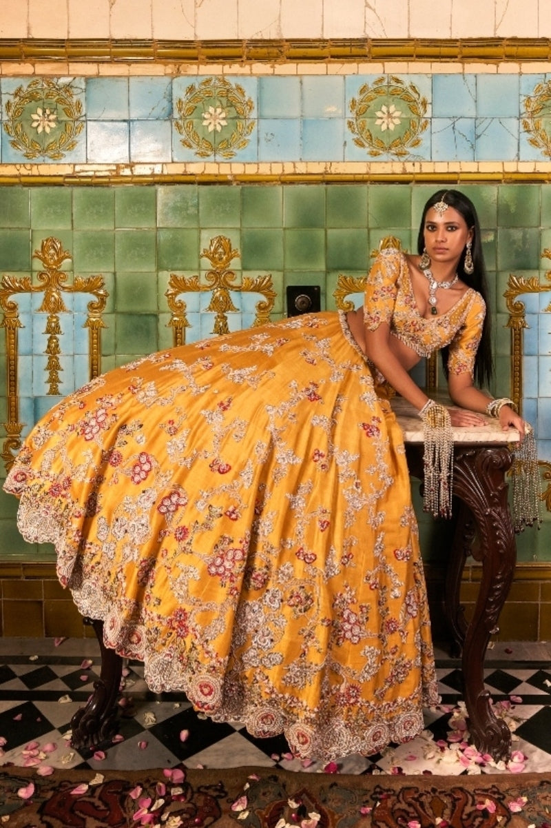 "Elaheh" Lehenga Set