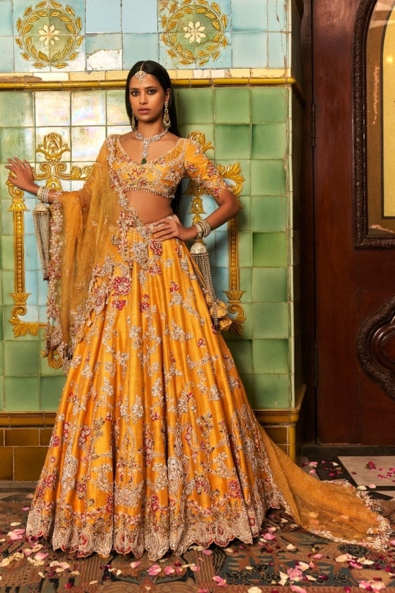 "Elaheh" Lehenga Set