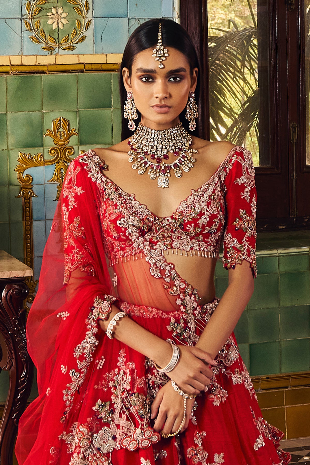 "Shahira"  bridal lehenga