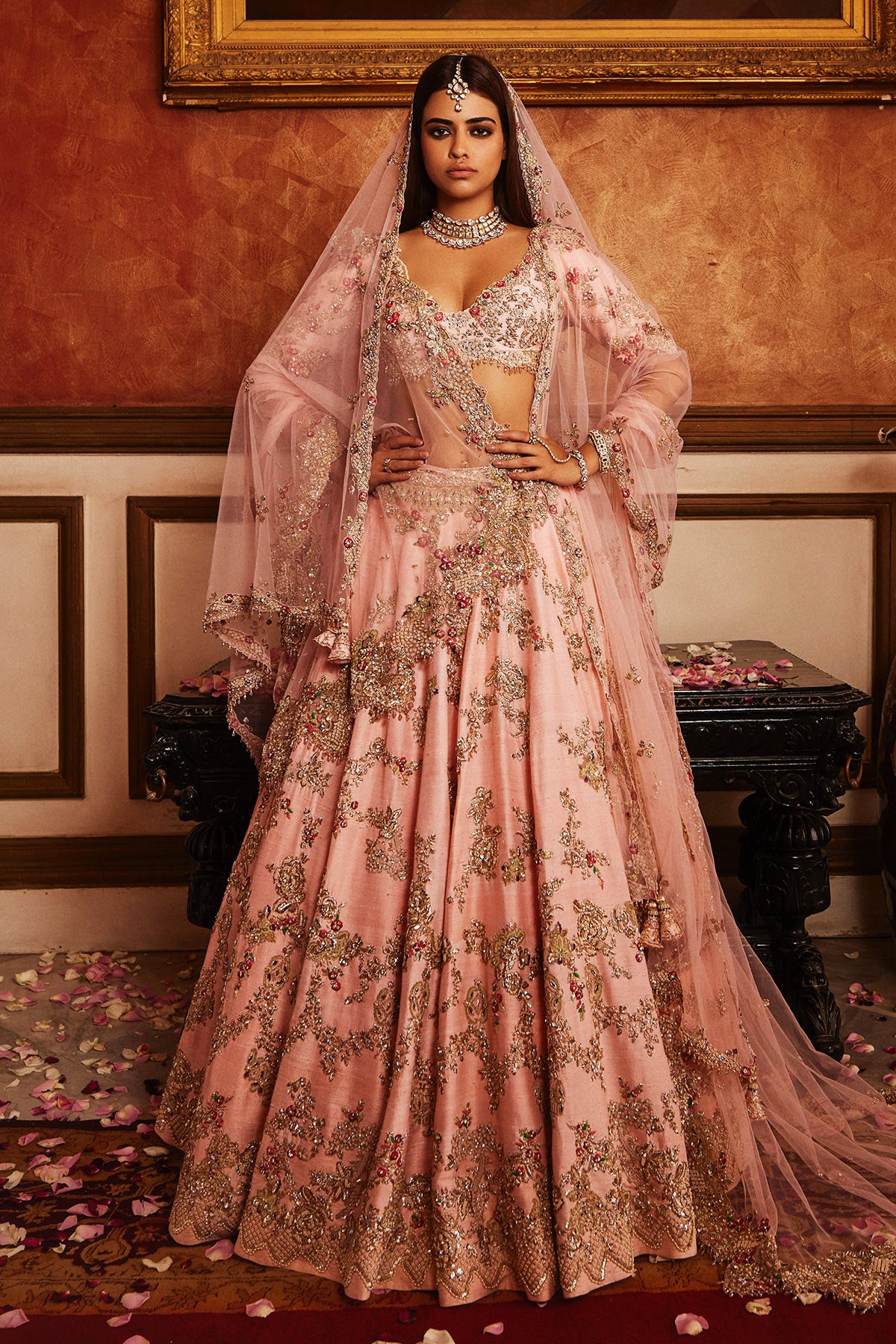 "Atalia" Bridal Lehenga set