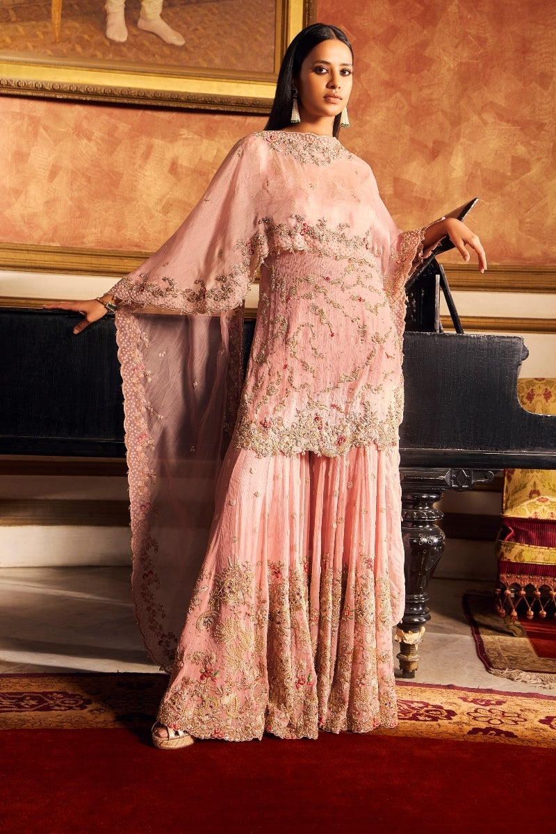 "Raisa" bridal sharara set