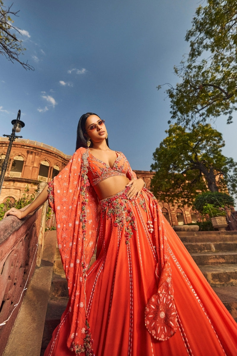 "Aida" lehenga set