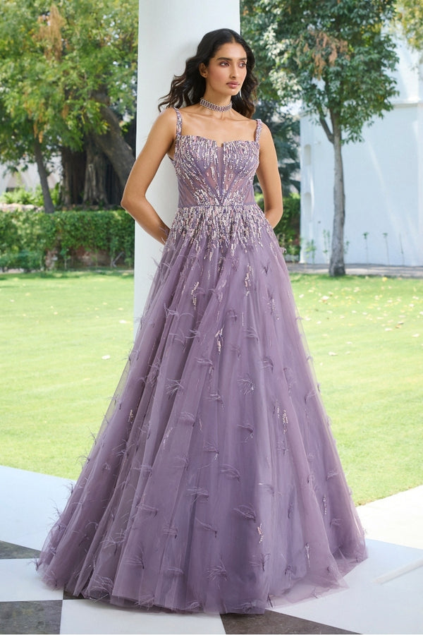 "Talia" Tulle Gown