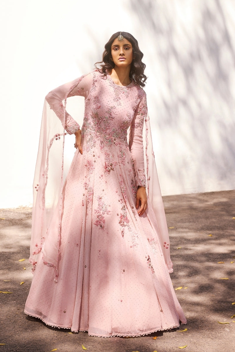 "Shayna" Chiffon Anarkali