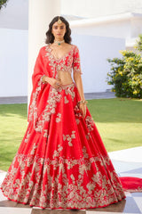 "Eden" Silk Lehenga Set