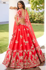 "Eden" Silk Lehenga Set