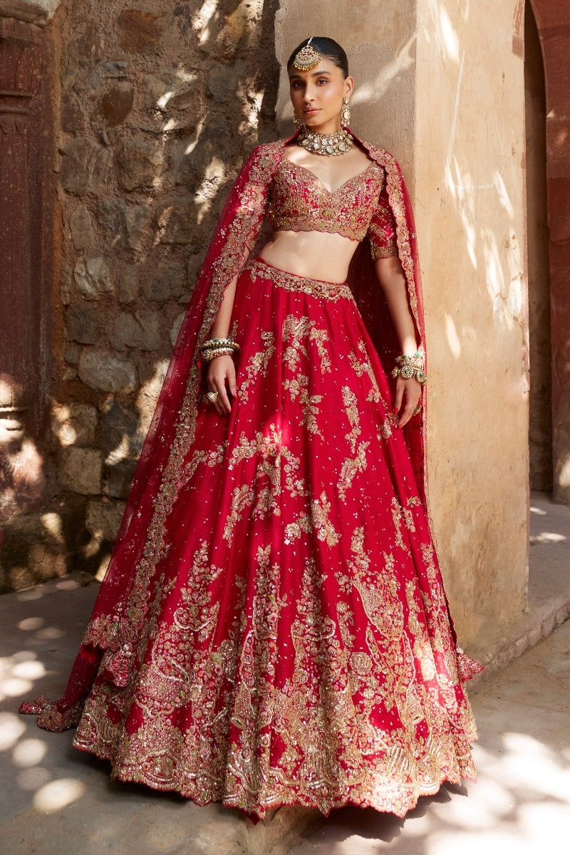 "Atreyi" Bridal Lehenga