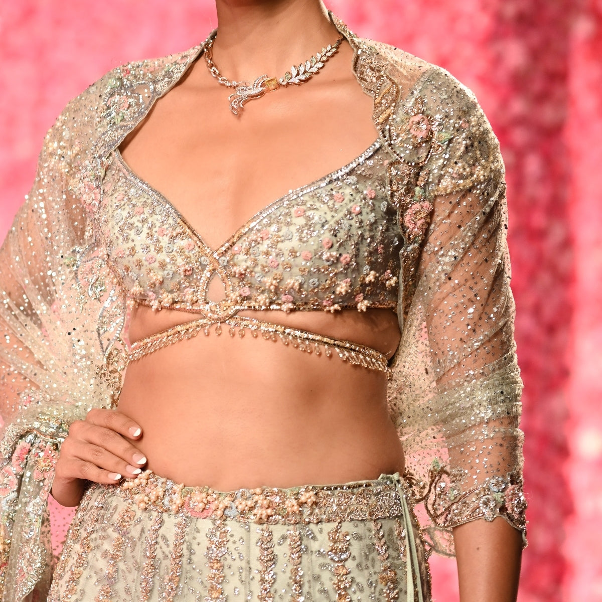 "Sophia" Cocktail Lehenga