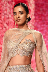 "Coralie" Cocktail Lehenga