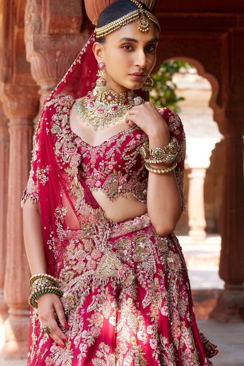 "Indraja" Bridal Lehenga