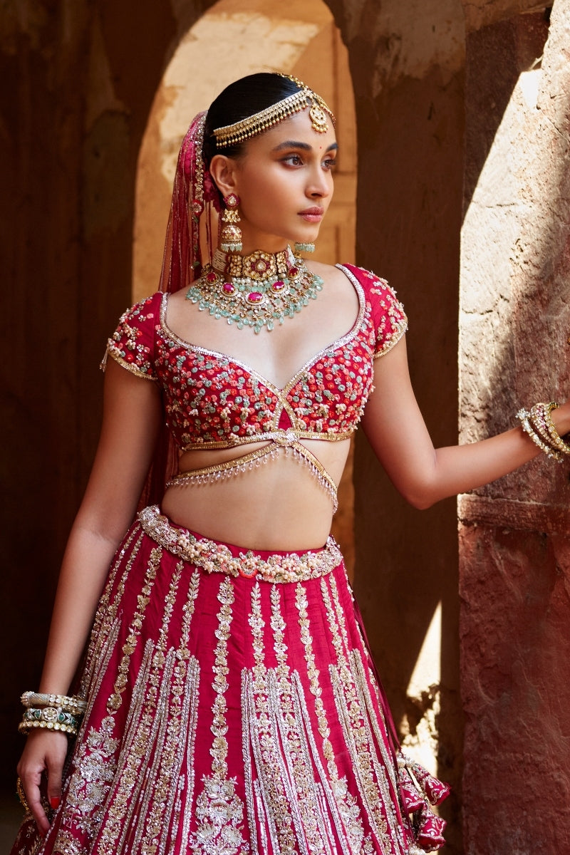 "Urvi" Bridal Lehenga