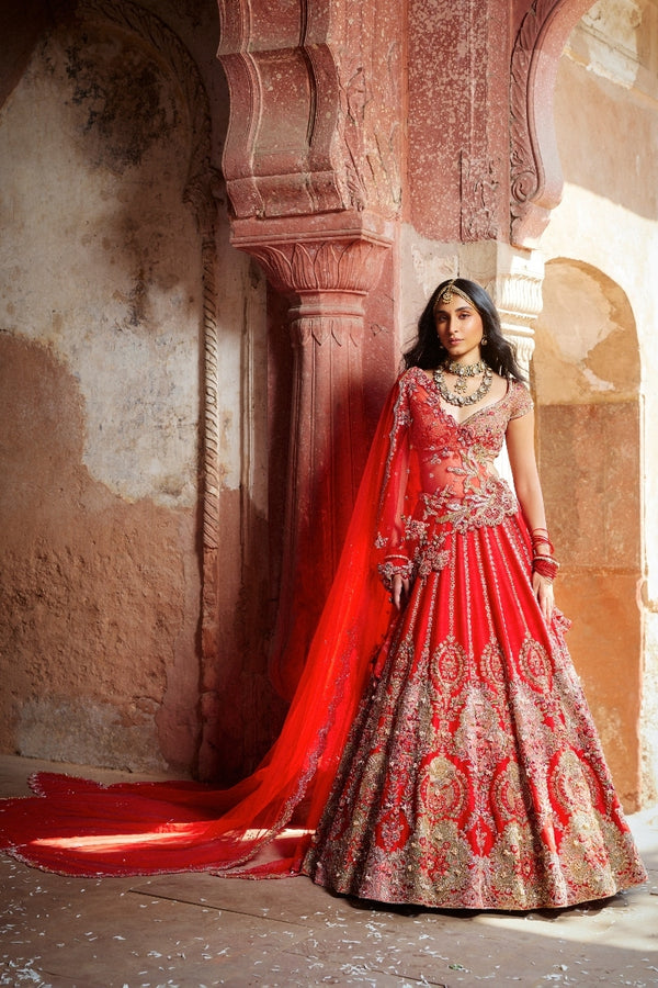 Bridal kurta lehenga best sale